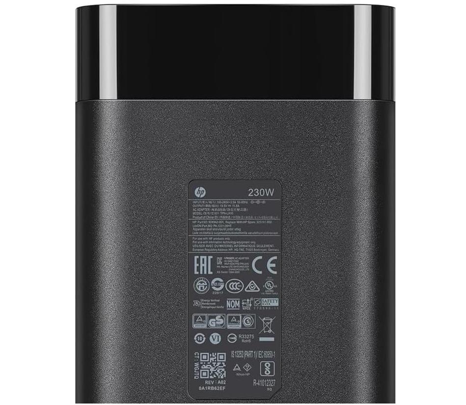 230W 19.5V 11.8A Original HP OMEN 17-an003no 2BS09EA Netzteil Ladegerät + Ladekabel (image for) 230W 19.5V 11.8A Original HP OMEN 17-an003no 2BS09EA Netzteil Ladegerät + Ladekabel