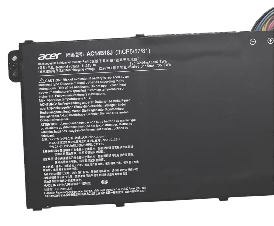 (image for) 36Wh 3220mAh 3-Zellen Original Akku Acer Aspire 3 A315-53-59PF