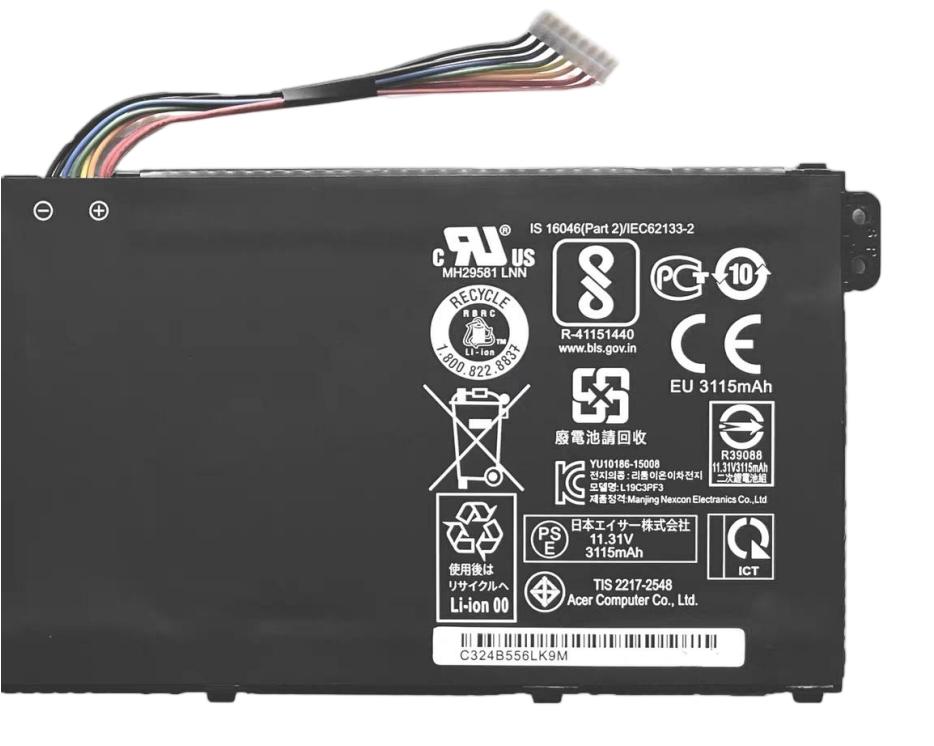 (image for) 36Wh 3220mAh 3-Zellen Original Akku Acer Aspire 3 A315-53-59PF