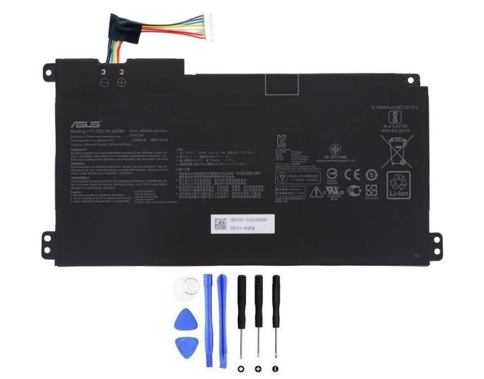 (image for) 3 Zellen 3640mAh 42Wh Original Asus 0B200-03680000 Akku
