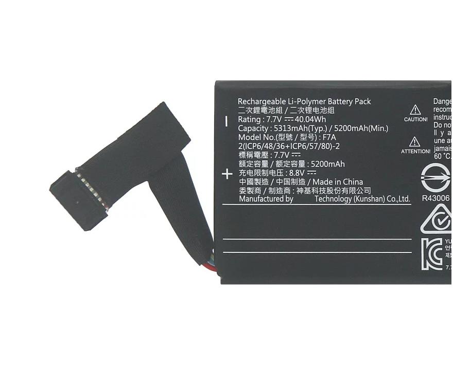 5200mAh 40.04W Original F7A Akku für Steam Deck (image for) 5200mAh 40.04W Original F7A Akku für Steam Deck