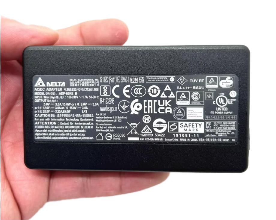 (image for) 65W USB-C Type-C Netzteil Ladegerät Acer KP06501017
