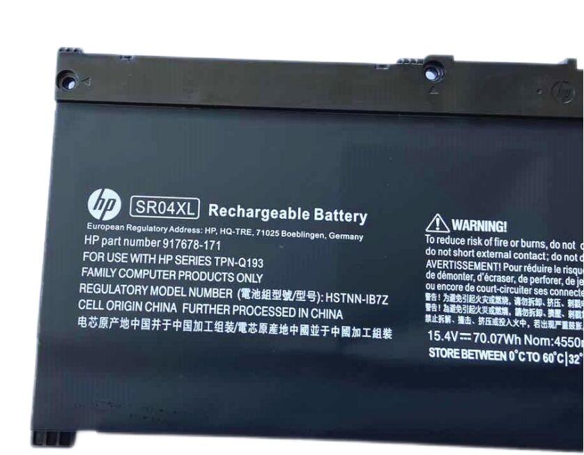 4550mAh 70.07Wh Original Akku für HP Omen 15-ce005nc 15-ce005ne (image for) 4550mAh 70.07Wh Original Akku für HP Omen 15-ce005nc 15-ce005ne