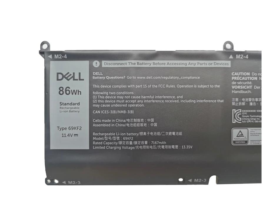 (image for) 6-Zellen 86Wh 7167mAh Original Akku Dell Alienware m15 R3 P87F