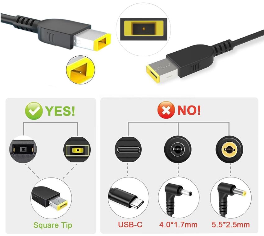 20V 6.75A 135W Original Lenovo IdeaPad 5 Pro 16ACH6 82L50020JP Netzteil + Ladekabel (image for) 20V 6.75A 135W Original Lenovo IdeaPad 5 Pro 16ACH6 82L50020JP Netzteil + Ladekabel